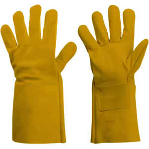Guantes de Soldadura TIG Reforzados de Piel de Cabra y Vacuno, Guantes de Protección Personal para Seguridad Industrial y Construcción - Product Image 6