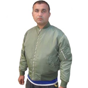 RBI MA1 Bomber <b>Jackets</b>, MA1 Flight <b>Jackets</b>, Nylon <b>Pilot</b> <b>Jackets</b>, Faux Fur Lining-Unisex Long Sleeve Airline Use - Product Image 4