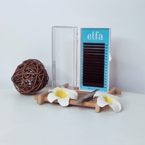 Faux cils personnalisables Private Label ELFA EF3 HY LON FIBER Natural Soft CC Curl Paper Case Packaging Pink Blue Black White - Product Image 3