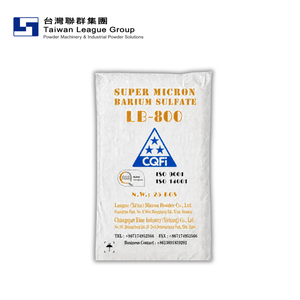1 kg de sulfato de bario ultrafino disponible para recubrimiento de pintura, plástico y caucho - Product Image 1