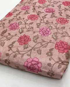 Malty embroidery fabric lace fabric <b>sequin</b> fabric african print fabric for boutique dress and apparel manufacturer global supply - Product Image 2