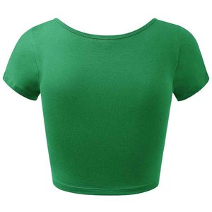 Camiseta corta antiarrugas para mujer, de primera calidad, transpirable, informal, con los últimos diseños, en oferta, hecha a medida. - Product Image 5