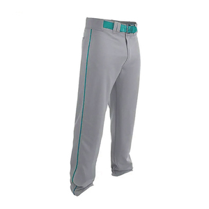 Tenues de baseball pour jeunes, maillots d'équipe personnalisés, ensemble pantalon, 100% polyester, imprimé par transfert thermique, tissu respirant, prix bas en gros - Product Image 2