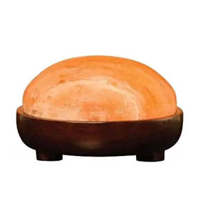 Lampe de sel himalayenne en forme de dôme de qualité supérieure, très bien cotée, pour chambre à coucher - Product Image 1