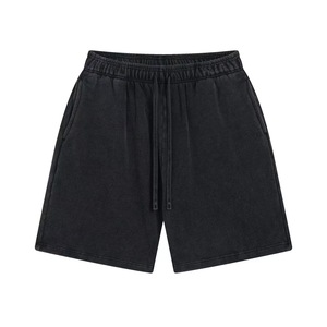 Pantalones Cortos de Algodón 100% Lavado al Ácido de 250 GSM, Estilo Urbano, Personalizados de Fábrica - Product Image 6