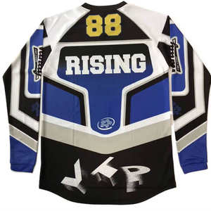 Maillot de hockey sur glace réversible personnalisable pour hommes, uniforme d'équipe de hockey, logo brodé, nom, numéro, taille et design au choix - Product Image 4