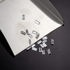 Precio de fábrica al por mayor, diamantes cultivados en laboratorio, talla baguette, tamaño 3x2mm, DEF/VS, sueltos, HPHT CVD, para la fabricación de joyas. - Product Image 4