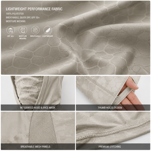 Sudadera con Capucha de Pesca de Secado Rápido para Hombre, Personalizada, Manga Larga, Impresión Digital, Transpirable, UPF 50, Estilo Deportivo, Ropa de Primavera/Verano para Exteriores - Product Image 5