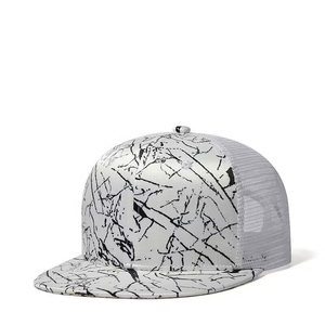 ARTIZ INTERNATIONAL Gorra Trucker de 6 Paneles con Camuflaje Tigre, 100% Algodón, Malla Transpirable, Impermeable, Deportiva, a la Moda, Estilo Hip Hop - Product Image 5