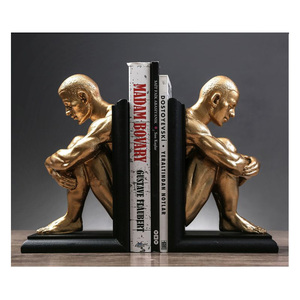 Aluminium Bookends Manufacturer and Exporter, Handmade Decorative Metal <b>Book</b> <b>Holder</b> <b>Stand</b> for Bookshelf - Product Image 5