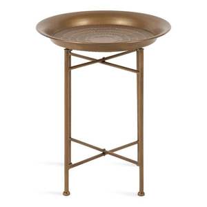 Table d'appoint en métal tendance avec un look avant-gardiste qui rehausse la décoration des appartements urbains - Product Image 1