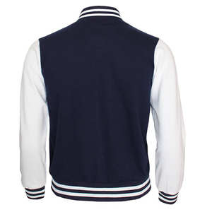 Chaqueta Varsity Informal de Tela Suave y Cómoda para un Estilo Universitario, Ropa Urbana y Vestimenta Informal - Product Image 2