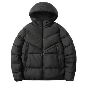 Veste matelassée streetwear à prix d'usine, tissu nylon, veste matelassée urbaine, livraison rapide - Product Image 3