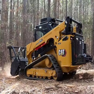 Minicargadora Diesel Rentable para Trituradora de Césped con 3 Años de Garantía, Minicargadora de Alta Eficiencia para Contratistas y Construcción - Product Image 2