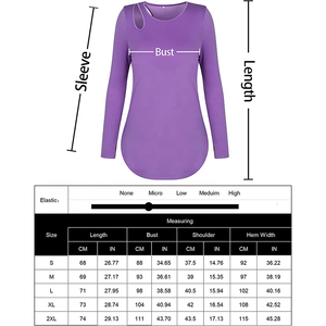 เสื้อออกกำลังกายแขนยาวสำหรับผู้หญิง ป้องกันรังสียูวี ระบายอากาศได้ดี แห้งเร็ว น้ำหนักเบา เย็นสบาย เหมาะสำหรับวิ่ง โยคะ เสื้อผ้ากีฬา 100% - Product Image 6