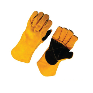 For Heat Resistant Safety Gloves 5mil Breathable Anti-Slip Full Smooth Texture Elastic Wristlet for Welding Construction Work - Product Image 6