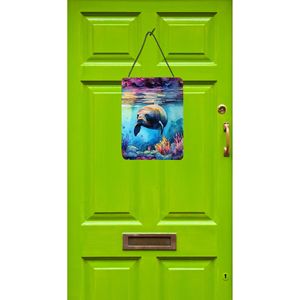 Nouveau 12x16 aluminium métal signe lamantin mur porte Plaque suspendue pour cuisine Bar salle de bain décor à la maison porte d'entrée - Product Image 2