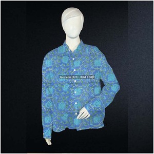 <b>Colorful</b> Bohemian <b>Shirt</b> Indian New Fashion Designer Kurti Girl's <b>Shirt</b> Handmade Block Printed Tunic Women's Cotton <b>Shirt</b> - Product Image 1