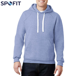 Sweat à capuche professionnel pour homme, style tendance, manches raglan, design optimal, coupe confortable, vêtement d'hiver avec logo personnalisé - Product Image 1