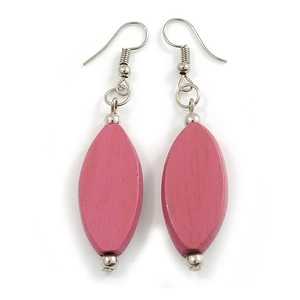 Women's Fashion <b>Drop</b> Earrings Resin Wood Material Party Occasion Customized Design India Model MN EXPORTS MNE-2515 - Product Image 3