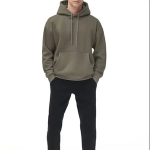 Sudadera con Capucha de Forro Polar de Algodón para Hombre, con Logotipo Personalizado, Proveedor Mayorista de Calidad Premium para Mercados Globales - Product Image 2