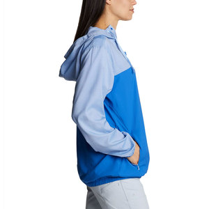 Sudadera Ligera Personalizada para Mujer con Bloques de Color, Cierre de Botones a la Mitad, Protección Solar, Ropa Deportiva Transpirable para Exteriores - Product Image 2