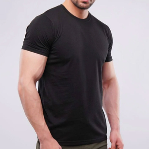 OEM/ODM Running Sports Wear Compression Gym Men's Fitness <b>Clothes</b> Polyester Gym T Shirts Men's - Product Image 2