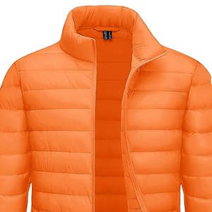 Veste matelassée légère pour homme, coupe ample, isolée pour l'hiver, idéale pour le travail, le ski, la randonnée, personnalisation de la marque, couleur et design sur mesure - Product Image 2