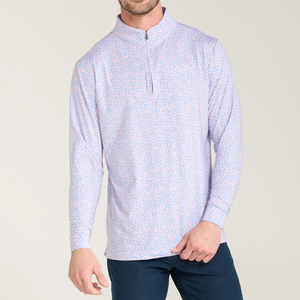 Sweat-shirt personnalisé : col zippé en polaire polyester pour les détaillants sportifs américains, fourniture en gros sous marque privée S-XL - Product Image 3