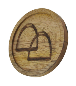 Round Tea Coffee <b>Coaster</b> Tableware Mats & Pads For Cup Display Use Handmade Wooden <b>Coasters</b> <b>Sets</b> Home Decoration Accessories - Product Image 2