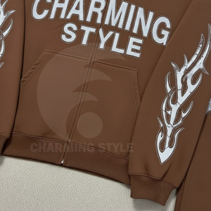 Survêtement de jogging court de luxe personnalisé pour homme, style délavé à l'acide et effet soleil, modèle vierge - Product Image 4