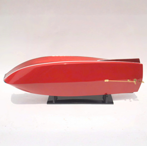 CHRIS CRAFT RUNABOUT 1930 - Maqueta de Lancha Rápida Americana Hecha a Mano en Madera - Product Image 2