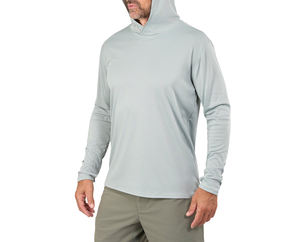 Sudadera de Pesca con Protección UV UPF 50+, de Secado Rápido, Manga Larga, con Logotipo Personalizado, Tejido Transpirable de Seda de Hielo para Actividades al Aire Libre - Product Image 4