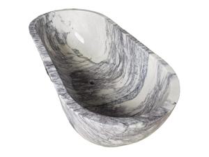 Pulsera de mármol multicolor, pulsera de mármol púrpura y negro, pulsera de mármol de hadas para mujer - Product Image 5