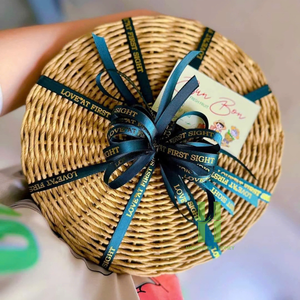 Cesta de conejito de algas marinas de venta superior para Pascua Cesta de algas marinas ecológica Embalaje OEM MOQ bajo de Vietnam Fabricación HNH Craft - Product Image 6