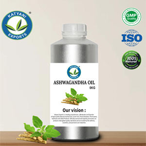Huile pure d'Ashwagandha naturelle, infusée à base de racine de Withania Somnifera - Qualité cosmétique - Par Katyani Exports, fournisseur en gros - Product Image 5
