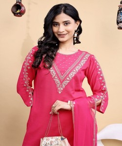 ชุดเสื้อผ้าปักลายแฟนซี ผ้าฝ้ายผสม พร้อมผ้าคลุมไหล่ สำหรับงานเทศกาล ราคาขายส่ง เสื้อผ้าชาติพันธุ์ หลายสี หรูหรา แห้งเร็ว - Product Image 3