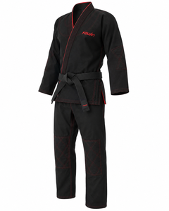 Kimono de judo Force 2 Win pour homme, noir, en coton, uniforme d'arts martiaux, séchage rapide, coutures invisibles, durable, coupe classique, taille adulte, pas cher - Product Image 6