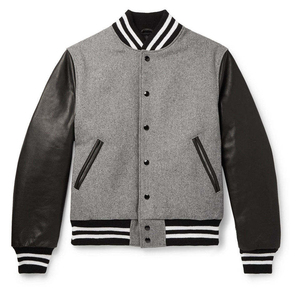 Veste de baseball universitaire moderne style varsity, broderie personnalisée, OEM, vêtements de sport urbains, veste toutes saisons pour hommes - Product Image 1
