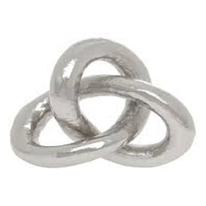 Sculpture unique en marbre coulé, design contemporain fait main, pièce décorative élégante et attrayante pour l'intérieur - Product Image 1
