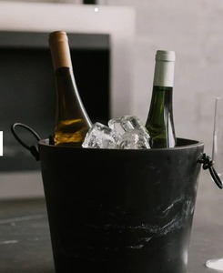 Resin Ice Tube Bucket for <b>Wine</b> and Champagne Transparent Resin Cylinder Ice Bucket Bar Accessory Resin <b>Wine</b> Ice Bucket Tube - Product Image 6
