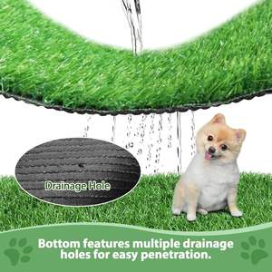 TH-PAG-599 Non Toxic Artificial Grass Pad for Pets Hygienic and Soft Suitable for Indoor <b>Toilet</b> Spots Balcony Lounging - Product Image 3