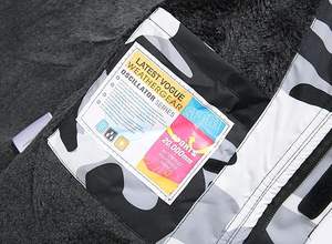 Keevoom Manteau d'hiver pour garçons, veste de ski coupe-vent, manteau de neige chaud en polaire pour enfants, manteau de ski imperméable à capuche pour l'extérieur - Product Image 6