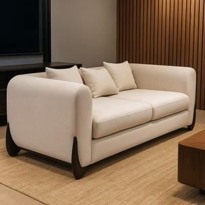 Modern Square Shape Fabric Upholstered Sectional <b>Sofa</b> <b>Set</b> <b>Sofa</b> <b>Set</b> Luxury <b>Sofa</b> <b>Set</b> Living Room <b>Sofa</b> <b>Set</b> Furniture Home Villa - Product Image 2