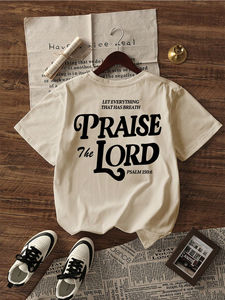 เสื้อยืดฟิตเนสคุณภาพสูงสำหรับผู้ชาย ผลิตโดยผู้ผลิต OEM แบบกำหนดเอง เนื้อผ้าหนา พิมพ์ลาย 100% ผ้าฝ้าย แขนสั้น ทรงโอเวอร์ไซส์ - Product Image 6