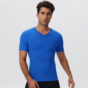 Camiseta Deportiva de Manga Larga para Hombre, 100% Poliéster, Transpirable, de Secado Rápido, Cuello Redondo, para Entrenamiento Deportivo y Tenis - Product Image 1
