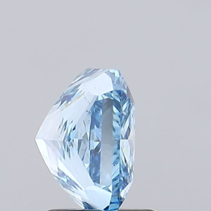 Diamante Cultivado en Laboratorio de 1 Quilate, Corte Radiante Cuadrado, Color Azul Intenso, Claridad VS, Certificado IGI, Diamante Suelto para Joyería - Product Image 3