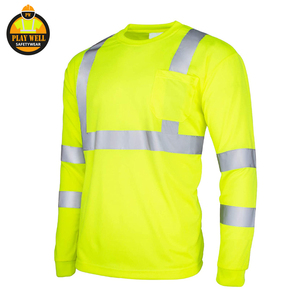 Sudadera de Poliéster de Alta Visibilidad, Sudadera Personalizada de Algodón y Felpa con Múltiples Tallas y Logotipo para Ropa de Trabajo - Product Image 2