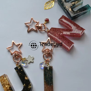 Fashion Resin Handmade Modern Keychain & <b>Key</b> <b>Ring</b> Gift Accessory Offset Printing Waterproof Lightweight Premium Quality-Tradebyd - Product Image 3