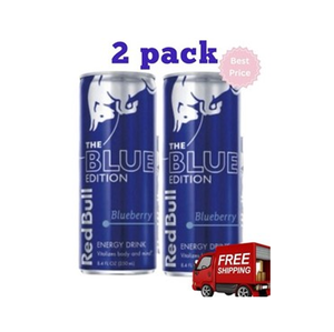 Bebida Energética Red Bull Edición Azul Sabor Arándano, 24 Latas de 250ml, 6.8kg Peso del Paquete por Caja para Envío Eficiente, Venta al Por Mayor - Product Image 1
